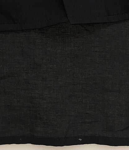 ヨウジヤマモトプールオム タンセル開襟オープンカラーシャツ HZ-B96 23SS メンズ SIZE 3 YOHJI YAMAMOTO POUR HOMME