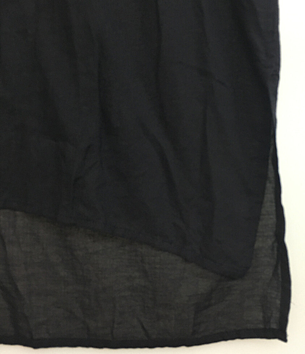 ヨウジヤマモトプールオム タンセル開襟オープンカラーシャツ HZ-B96 23SS メンズ SIZE 3 YOHJI YAMAMOTO POUR HOMME