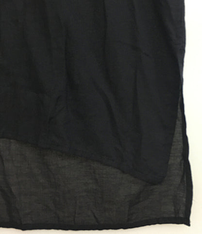 ヨウジヤマモトプールオム タンセル開襟オープンカラーシャツ HZ-B96 23SS メンズ SIZE 3 YOHJI YAMAMOTO POUR HOMME