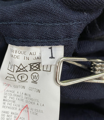 ヨウジヤマモトプールオム オーバーオール BLACK SCANDAL KATSURAGI WORK OVERALLS 24AW H0-D99-040 メンズ SIZE 1 YOHJI YAMAMOTO POUR HOMME