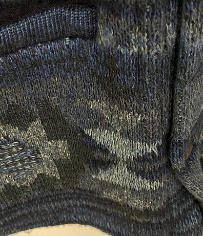 ダブルアールエル ニットカーディガン INDIGO WORKSHIRT SWEATER メンズ SIZE M RRL RALPH LAUREN