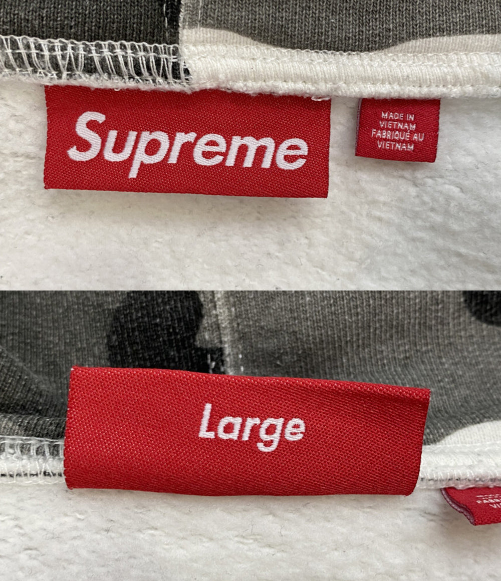 Supreme スウェットパーカー WORK ZIP UP HOODED SWEATSHIRT 24aw メンズ SIZE L シュプリーム