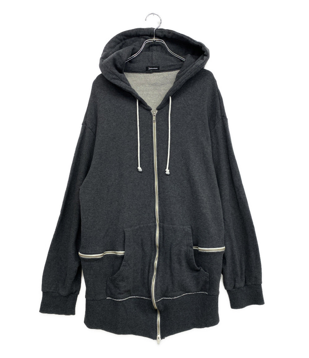 アンダーカバーイズム パーカー コットンスウェットジップアップフーディ 23ss メンズ SIZE 4 UNDERCOVERISM