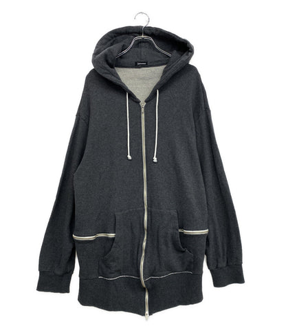 アンダーカバーイズム パーカー コットンスウェットジップアップフーディ 23ss メンズ SIZE 4 UNDERCOVERISM