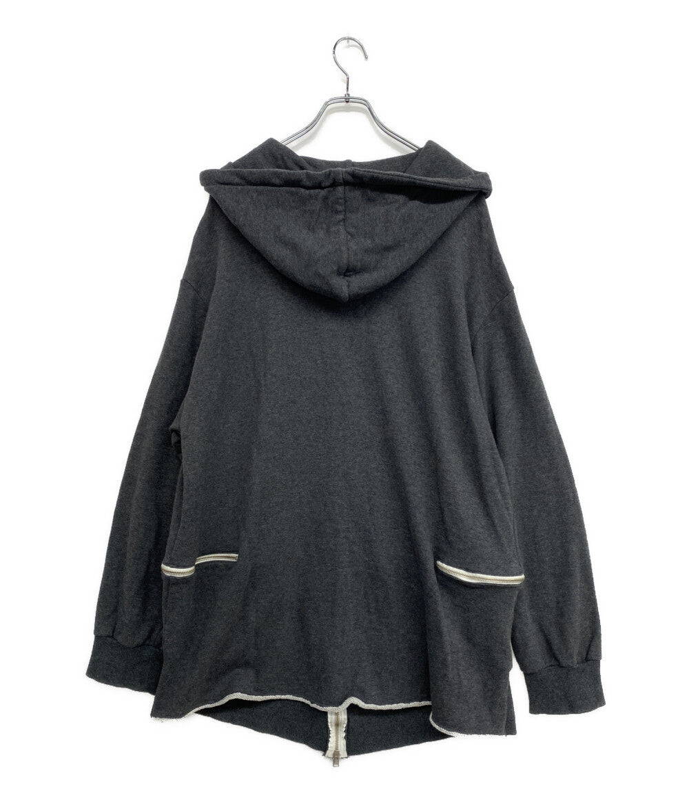 アンダーカバーイズム パーカー コットンスウェットジップアップフーディ 23ss メンズ SIZE 4 UNDERCOVERISM