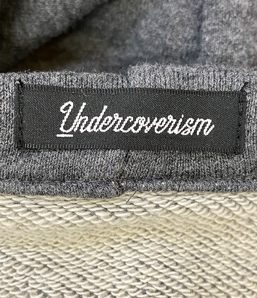 アンダーカバーイズム パーカー コットンスウェットジップアップフーディ 23ss メンズ SIZE 4 UNDERCOVERISM