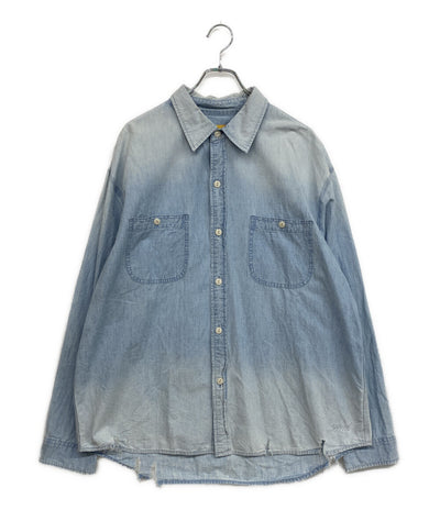 キス 長袖シャツ denim Apollo shirt 140659 メンズ SIZE L KITH