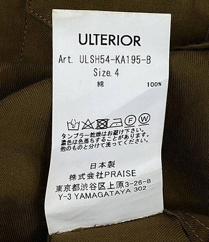 アルテリア 長袖シャツ 25SS ULSH54-KA195-B メンズ SIZE 4 ULTERIOR