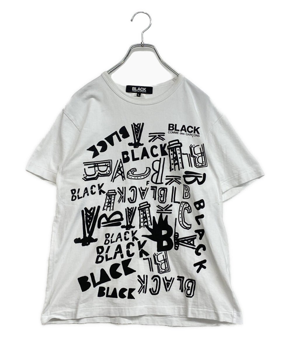 BLACK COMME des GARCONS フィリップパゴウスキープリントTシャツ 24SS メンズ SIZE L ブラックコムデギャルソン