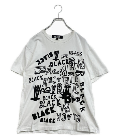 BLACK COMME des GARCONS フィリップパゴウスキープリントTシャツ 24SS メンズ SIZE L ブラックコムデギャルソン