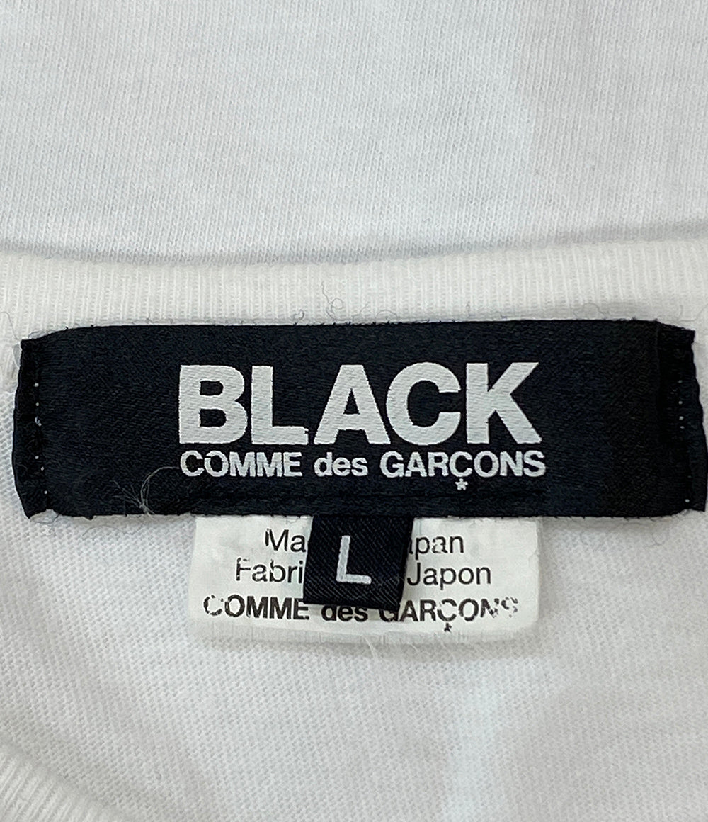 BLACK COMME des GARCONS フィリップパゴウスキープリントTシャツ 24SS メンズ SIZE L ブラックコムデギャルソン