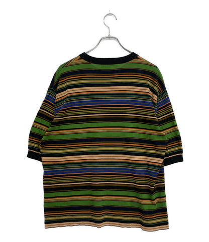 caban キャバン 半袖Ｔシャツ コットン マルチボーダー 59-02-41-02007 メンズ SIZE L