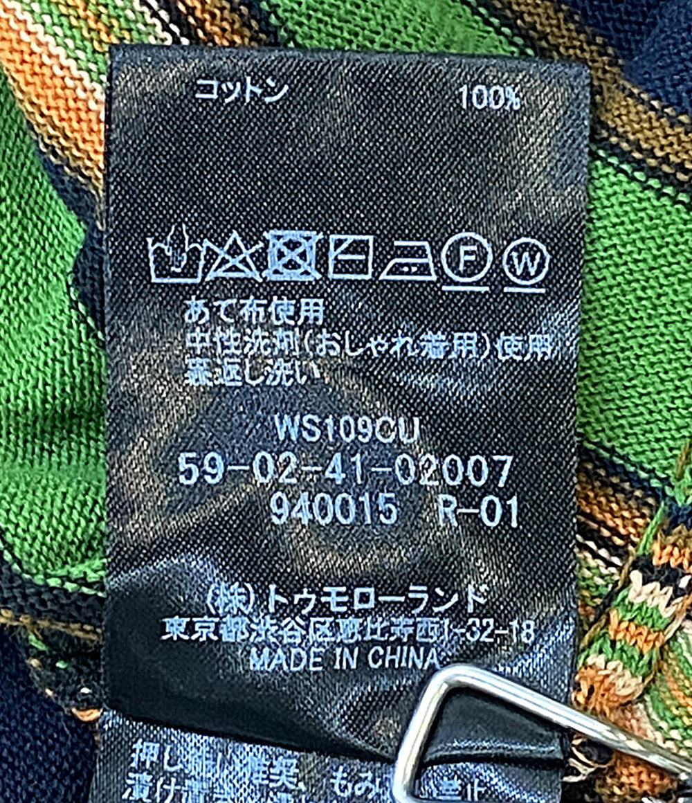 caban キャバン 半袖Ｔシャツ コットン マルチボーダー 59-02-41-02007 メンズ SIZE L