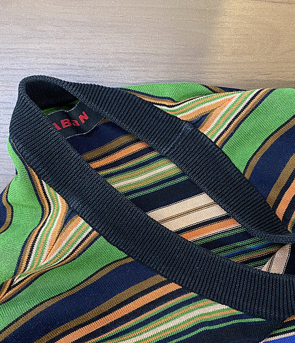 caban キャバン 半袖Ｔシャツ コットン マルチボーダー 59-02-41-02007 メンズ SIZE L