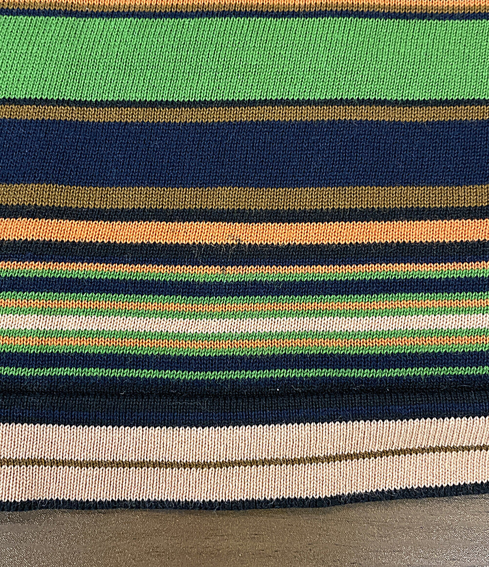 caban キャバン 半袖Ｔシャツ コットン マルチボーダー 59-02-41-02007 メンズ SIZE L