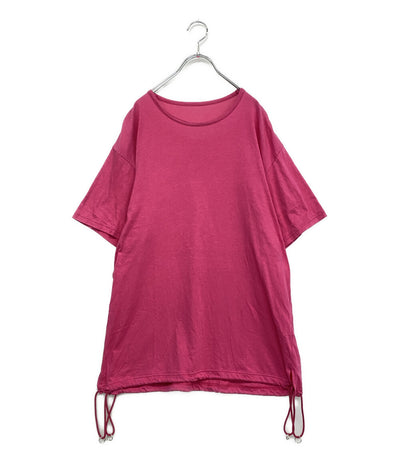 GROUND Y グラウンド ワイ ドローコードカットソー ピンク GN-T01-046 メンズ SIZE 3