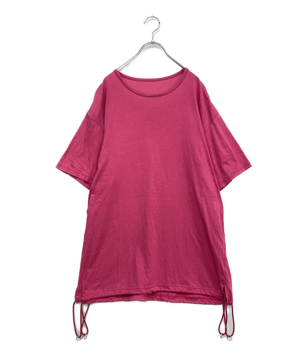 GROUND Y グラウンド ワイ ドローコードカットソー ピンク GN-T01-046 メンズ SIZE 3