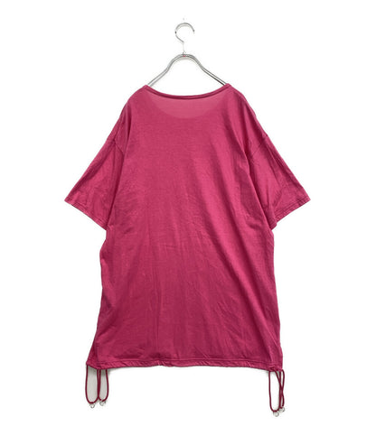 GROUND Y グラウンド ワイ ドローコードカットソー ピンク GN-T01-046 メンズ SIZE 3