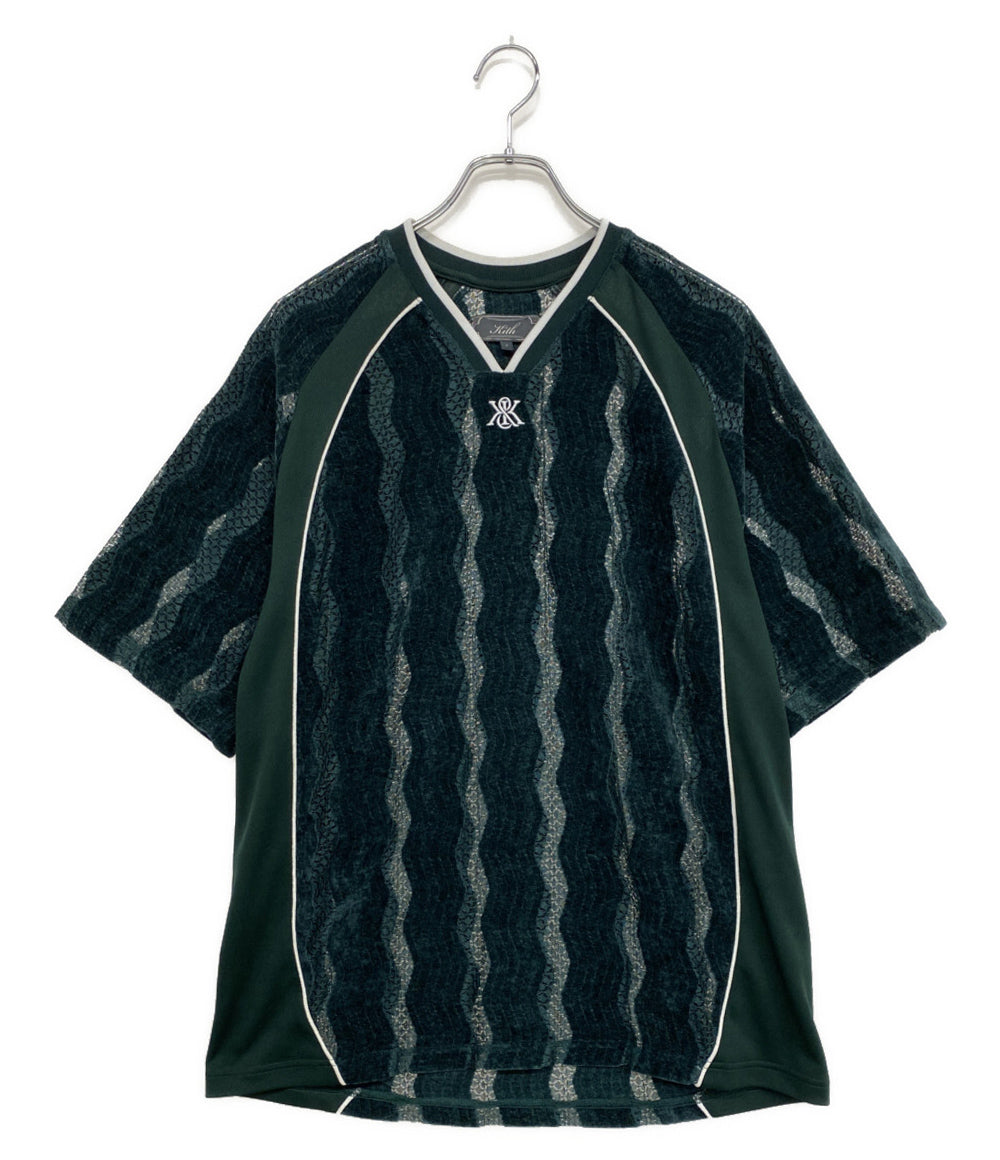 KITH キス ジャージシャツ メッシュ切替 CHASE JERSEY 25ss メンズ SIZE S