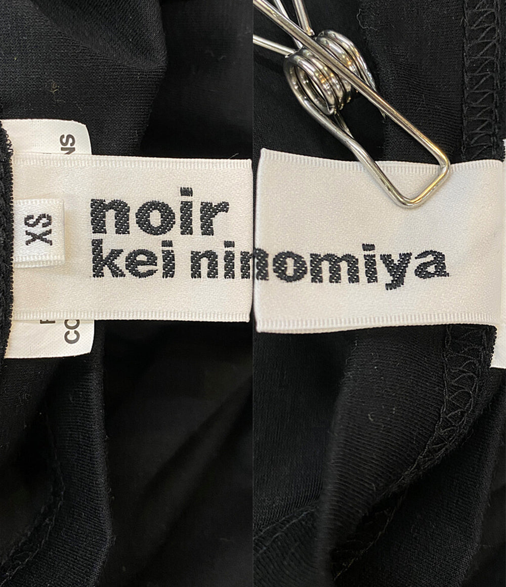 noir kei ninomiya ギャザーカットソー ブラック 25ss メンズ SIZE XS