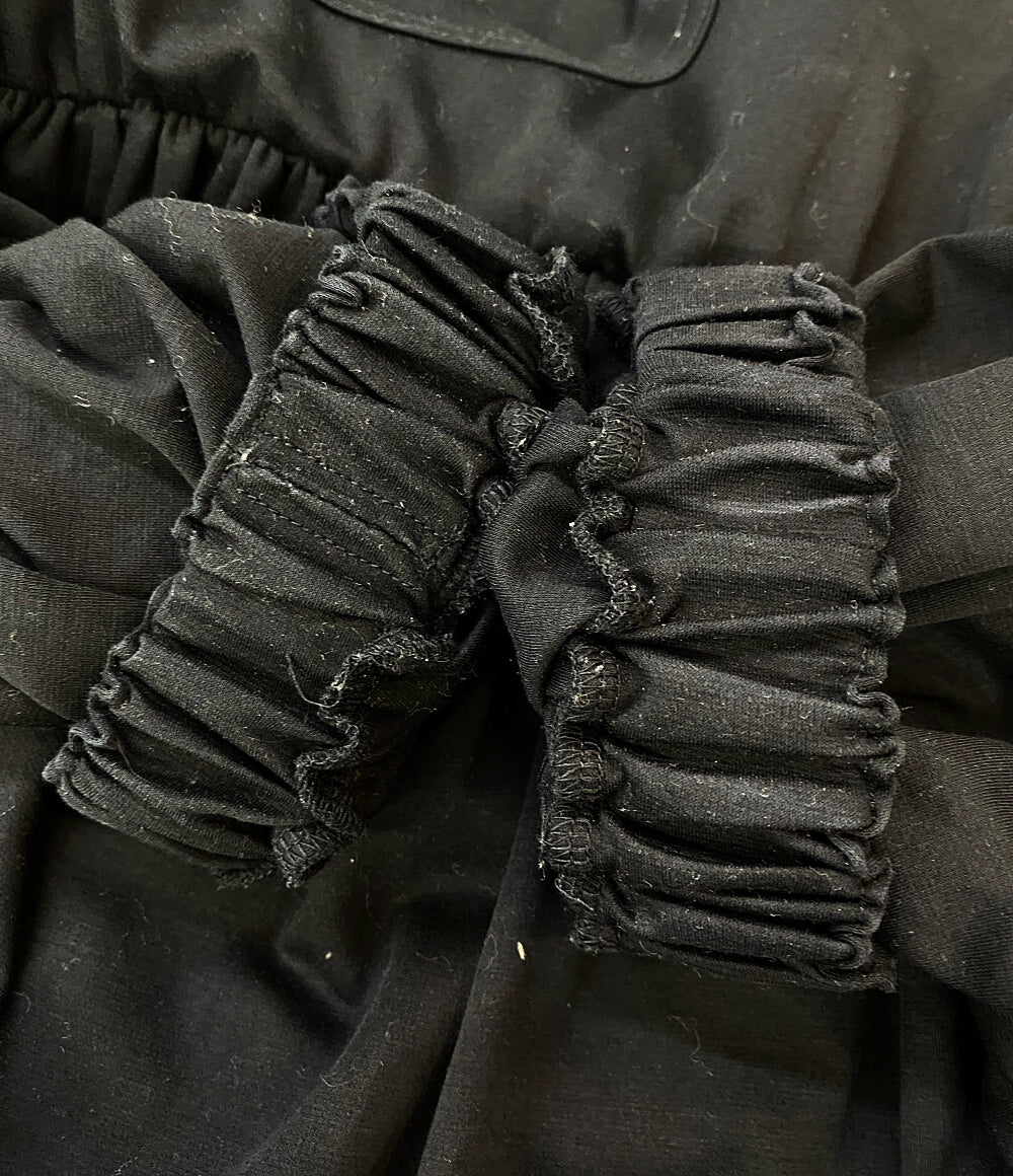 noir kei ninomiya ギャザーカットソー ブラック 25ss メンズ SIZE XS