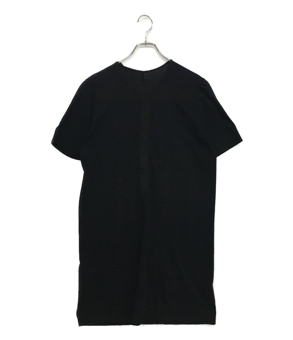 Rick Owens drkshdw ダークシャドウ ラベルパッチロングカットソー 半袖 14SS メンズ SIZE XS リックオウエンス