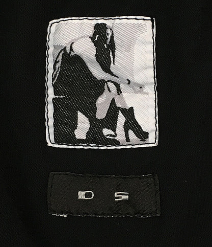 Rick Owens drkshdw ダークシャドウ ラベルパッチロングカットソー 半袖 14SS メンズ SIZE XS リックオウエンス