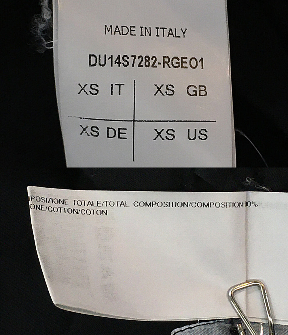 Rick Owens drkshdw ダークシャドウ ラベルパッチロングカットソー 半袖 14SS メンズ SIZE XS リックオウエンス