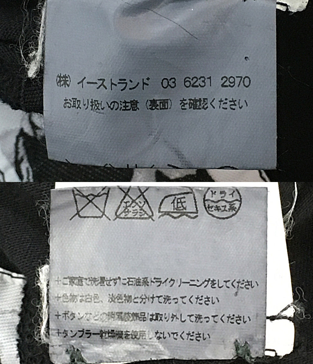 Rick Owens drkshdw ダークシャドウ ラベルパッチロングカットソー 半袖 14SS メンズ SIZE XS リックオウエンス