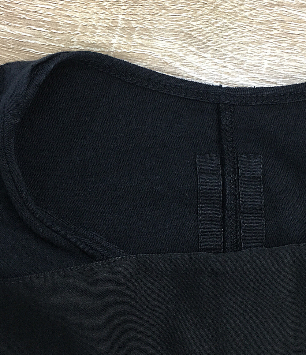 Rick Owens drkshdw ダークシャドウ ラベルパッチロングカットソー 半袖 14SS メンズ SIZE XS リックオウエンス