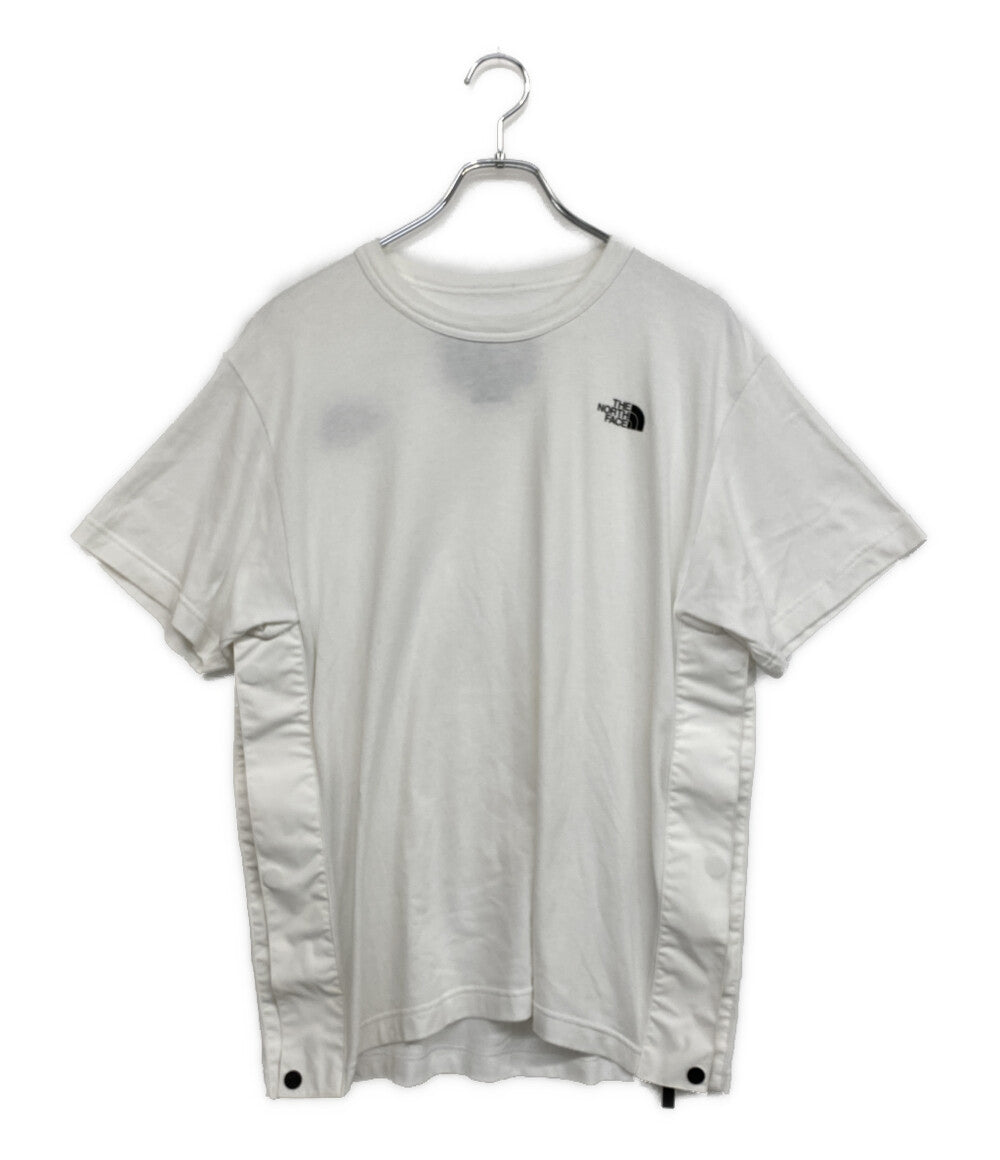 サカイ ザノースフェイス 半袖Ｔシャツ サイドファスナーSSカットソー メンズ SIZE M sacai×THE NORTH FACE