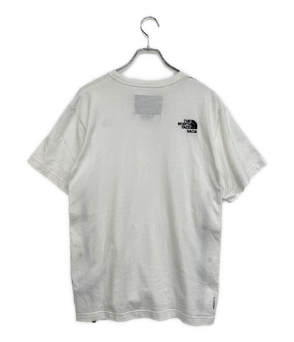 サカイ ザノースフェイス 半袖Ｔシャツ サイドファスナーSSカットソー メンズ SIZE M sacai×THE NORTH FACE