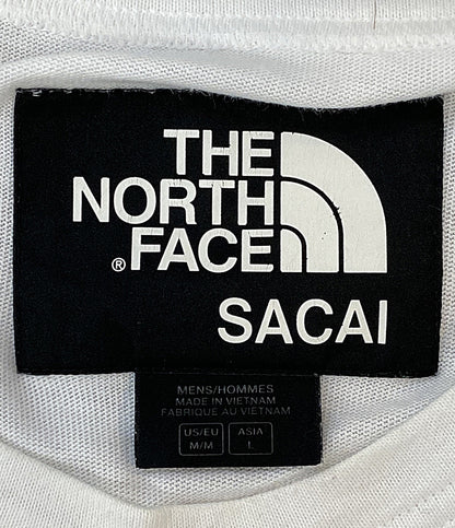 サカイ ザノースフェイス 半袖Ｔシャツ サイドファスナーSSカットソー メンズ SIZE M sacai×THE NORTH FACE