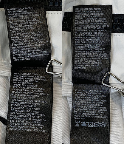 サカイ ザノースフェイス 半袖Ｔシャツ サイドファスナーSSカットソー メンズ SIZE M sacai×THE NORTH FACE