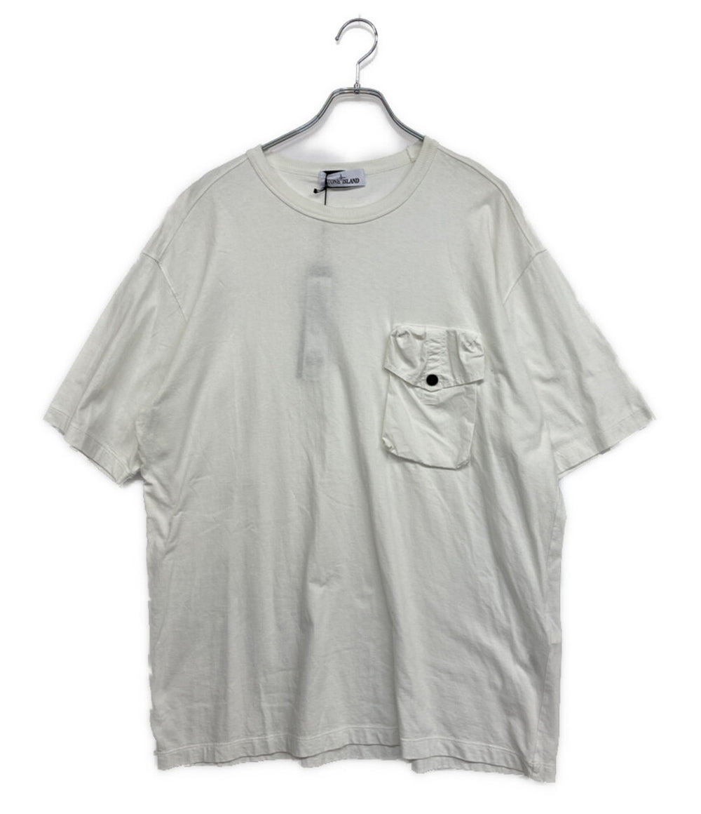 STONE ISLAND 半袖Ｔシャツ ポケットデザインカットソー 22ss メンズ SIZE XL ストーンアイランド