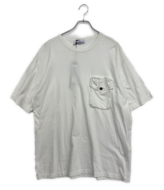 STONE ISLAND 半袖Ｔシャツ ポケットデザインカットソー 22ss メンズ SIZE XL ストーンアイランド