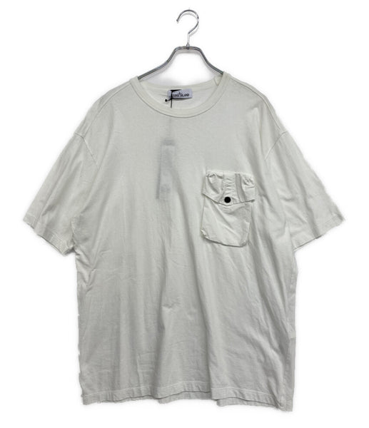 STONE ISLAND 半袖Tシャツ ポケットデザインカットソー 22ss メンズ