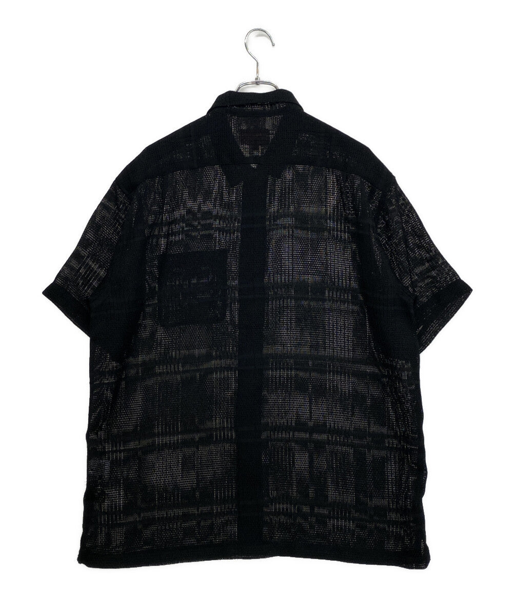 シュプリーム 半袖シャツ Mesh stripe shirt 23SS メンズ SIZE L Supreme