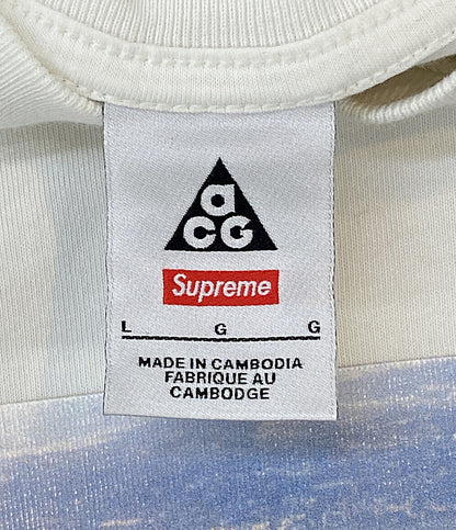 Supreme × ACG NIKE ナイキ エーシージー 半袖Ｔシャツ Grid Tee "White" SP220811SAA メンズ SIZE L シュプリーム