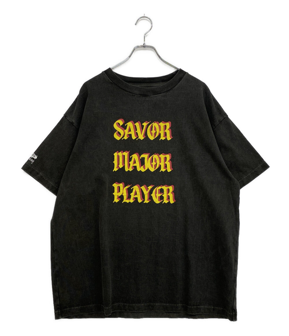 美品 WILDSIDE YOHJI YAMAMOTO × LASTMAN ワイルドサイドヨウジヤマモト ラストマン 半袖Ｔシャツ 242LM-CT20 メンズ SIZE XL