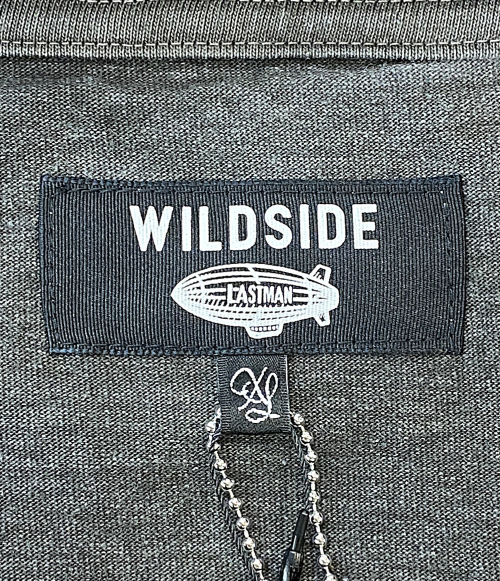 美品 WILDSIDE YOHJI YAMAMOTO × LASTMAN ワイルドサイドヨウジヤマモト ラストマン 半袖Ｔシャツ 242LM-CT20 メンズ SIZE XL