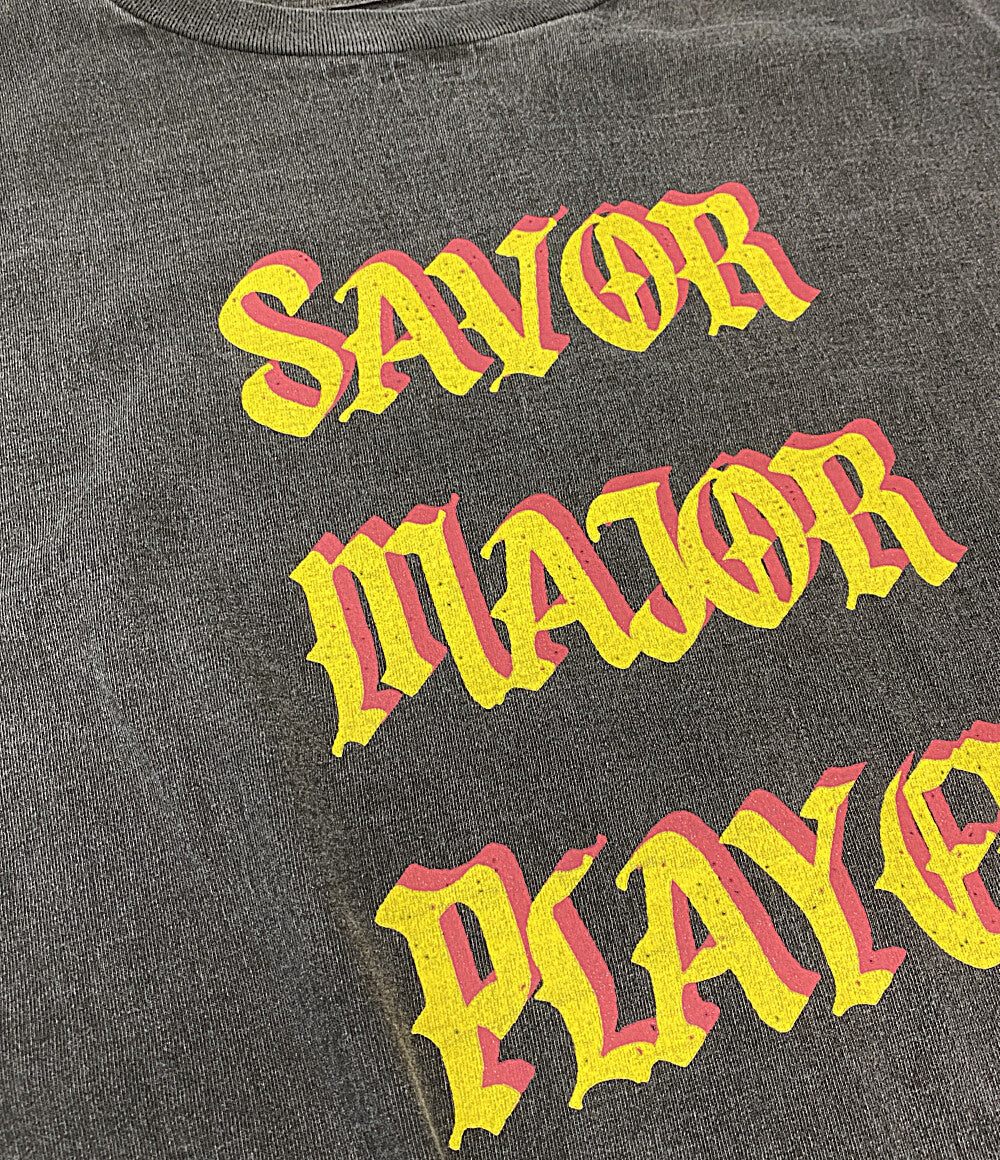 美品 WILDSIDE YOHJI YAMAMOTO × LASTMAN ワイルドサイドヨウジヤマモト ラストマン 半袖Ｔシャツ 242LM-CT20 メンズ SIZE XL