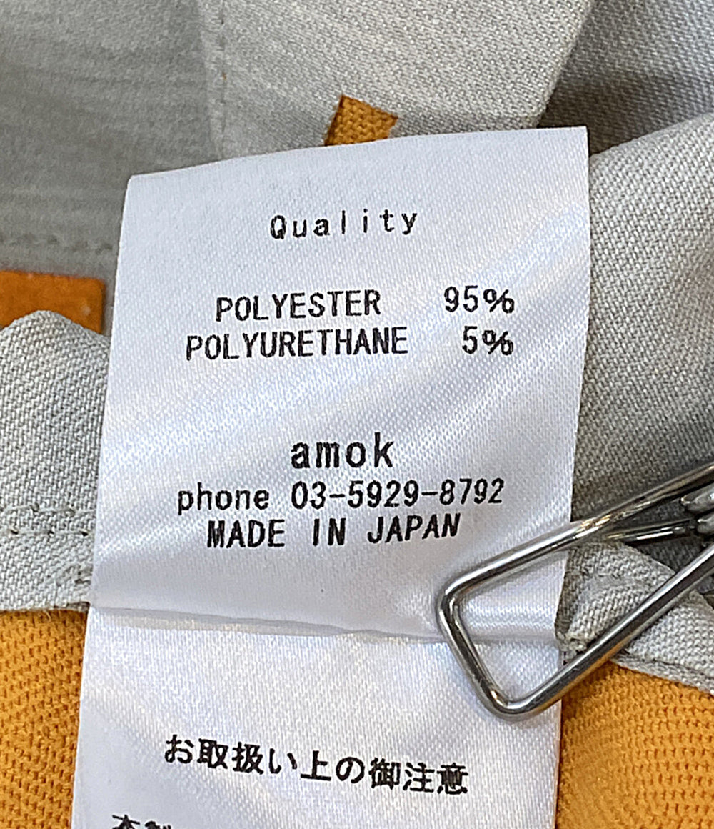 AMOK アモク 半袖シャツ LASER STITCH SHIRTS 221021 メンズ SIZE L