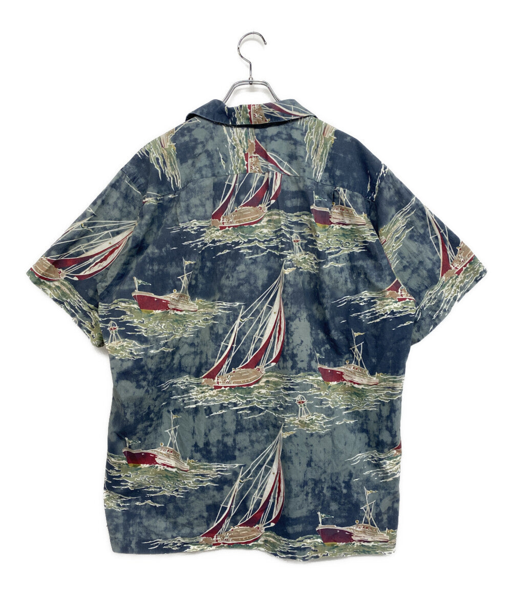 RALPH LAUREN キャンプヨット開襟シャツ 90S メンズ SIZE L ラルフローレン