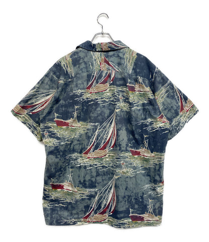 RALPH LAUREN キャンプヨット開襟シャツ 90S メンズ SIZE L ラルフローレン