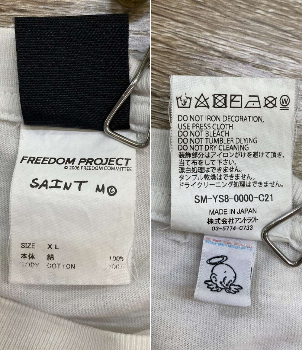 SAINTMICHAEL セントマイケル 半袖Tシャツ フリーダム メンズ SIZE XL