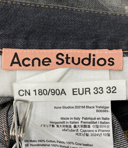 ACNE STUDIOS デニムパンツ 2021M Black Trafalgar B00393 メンズ SIZE 33 アクネストゥディオズ