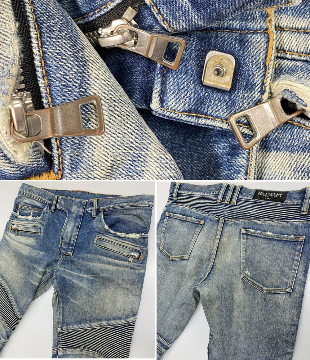 バルマン デニムパンツ BIKER DENIM メンズ SIZE 33 BALMAIN