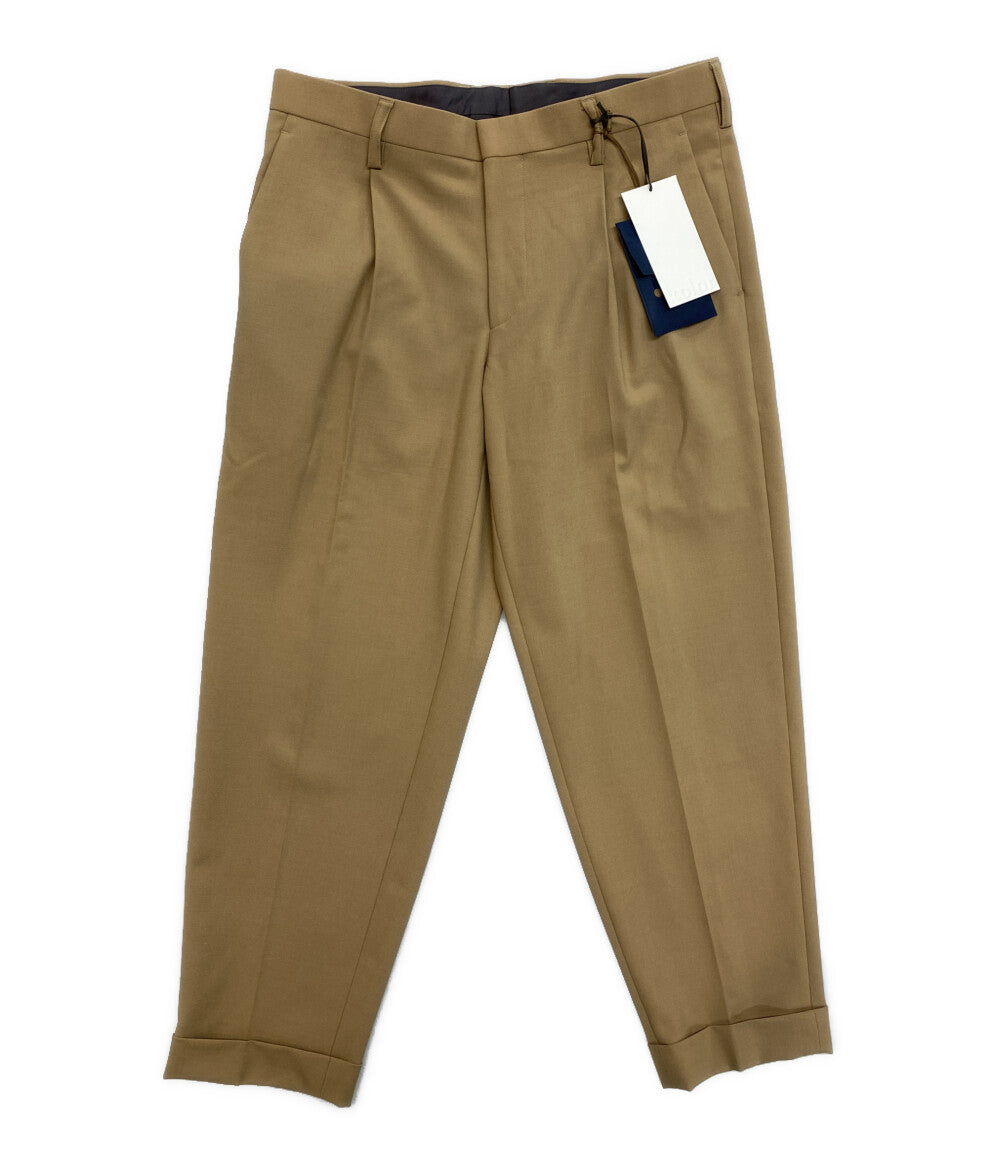 美品 kolor ウール混1タックパンツ 24SS 24SCM-P11110 メンズ SIZE 2 カラー