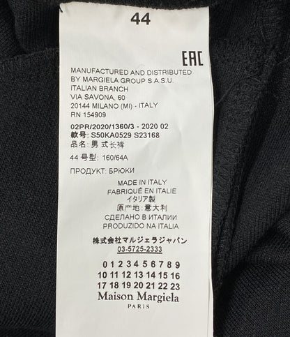 メゾンマルジェラ パンツ RAISED SEAM ZIP DETAIL TROUSERS 20AW メンズ SIZE 44 Maison Margiela 10